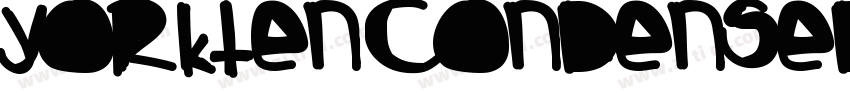 yorkten condensed bo字体转换